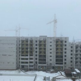 Ход строительства в микрорайоне «Городские просторы» за Январь — Март 2022 года, 1