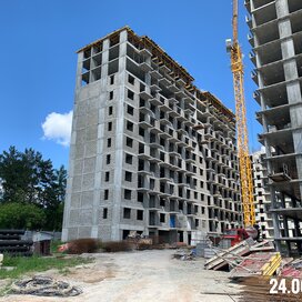 Ход строительства в жилом районе «А14» за Апрель — Июнь 2022 года, 6