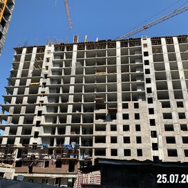 Ход строительства в жилом районе «А14» за Июль — Сентябрь 2022 года, 2