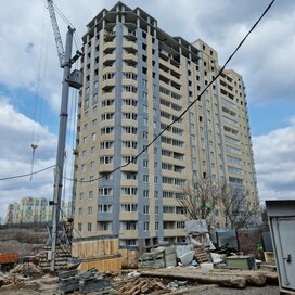 Ход строительства в ЖК по пр. Клыкова за Апрель — Июнь 2022 года, 2