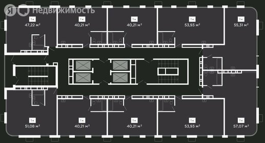 Квартира 51,1 м², 3-комнатная - изображение 2