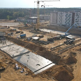 Ход строительства в ЖК «Новая Рига» за Июль — Сентябрь 2022 года, 2