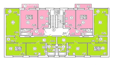Квартира 34 м², 1-комнатная - изображение 2