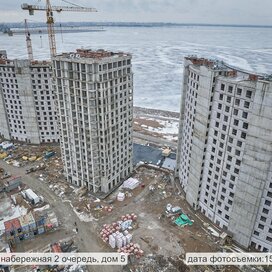 Ход строительства в ЖК «Морская набережная. SeaView» за Январь — Март 2023 года, 1