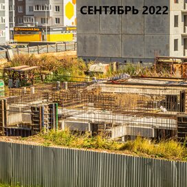 Ход строительства в ЖК «Медовый» за Июль — Сентябрь 2022 года, 4