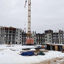 Ход строительства в ЖК «Смоленская 3» за Январь — Март 2023 года, 6