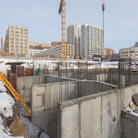 Ход строительства в квартале «На Декабристов» за Январь — Март 2023 года, 2