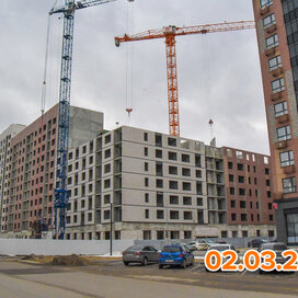 Ход строительства в ЖК «Ленинградский квартал» за Январь — Март 2023 года, 3