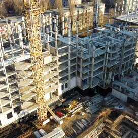 Ход строительства в ЖК «Парус» за Октябрь — Декабрь 2022 года, 6