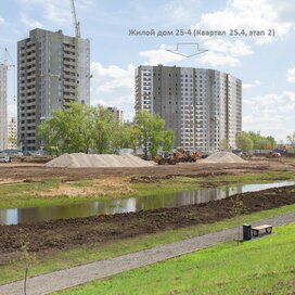 Ход строительства в жилом районе «Южный город» за Апрель — Июнь 2023 года, 2