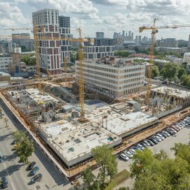 Ход строительства в ЖК «Петровский парк II» за Апрель — Июнь 2023 года, 1