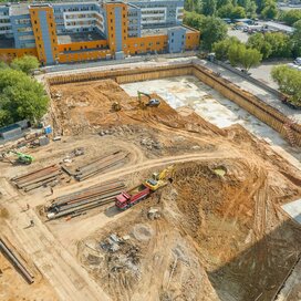 Ход строительства в МФК «Варшавские ворота» за Июль — Сентябрь 2023 года, 2
