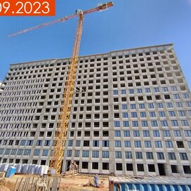 Ход строительства в апарт-комплексе «Движение. Говорово» за Июль — Сентябрь 2023 года, 3