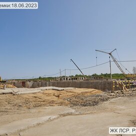 Ход строительства в ЖК «Ржевский парк» за Апрель — Июнь 2023 года, 1