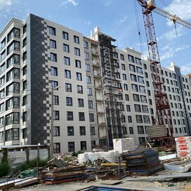 Ход строительства в ЖК «Комсомольский» за Июль — Сентябрь 2023 года, 4