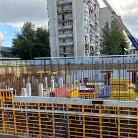 Ход строительства в ЖК «Тетрис» за Июль — Сентябрь 2023 года, 1