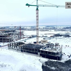Ход строительства в ЖК «Домодедово Парк» за Октябрь — Декабрь 2023 года, 1