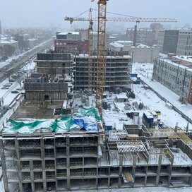 Ход строительства в квартале iD Svetlanovskiy за Октябрь — Декабрь 2023 года, 3