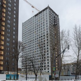 Ход строительства в  «Томилинский бульвар» за Январь — Март 2024 года, 2