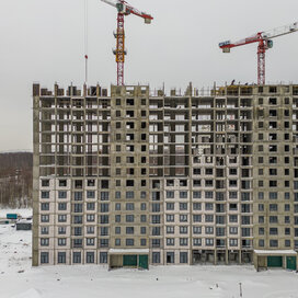 Ход строительства в  «Волга парк» за Январь — Март 2024 года, 1