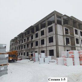 Ход строительства в ЖК «Верево Сити» за Январь — Март 2024 года, 1