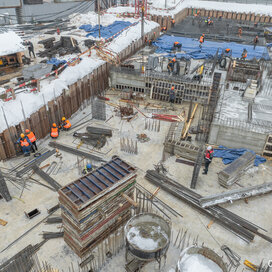 Ход строительства в МФК «Варшавские ворота» за Январь — Март 2024 года, 1