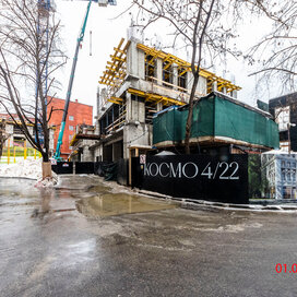 Ход строительства в клубном доме «Космо 4/22» за Январь — Март 2024 года, 6