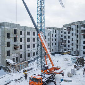 Ход строительства в ЖК «Аникеевский» за Январь — Март 2024 года, 6