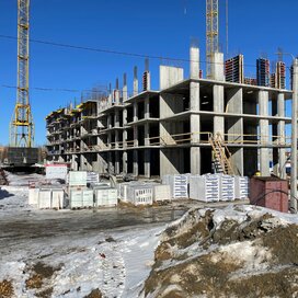Ход строительства в ЖК «Первый на Правом» за Январь — Март 2024 года, 2