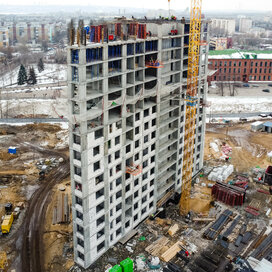 Ход строительства в ЖК «Бугров» за Январь — Март 2024 года, 1