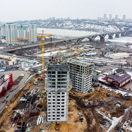 Ход строительства в ЖК «Бугров» за Январь — Март 2024 года, 4
