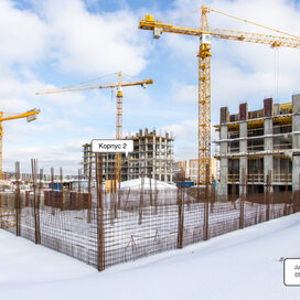 Ход строительства в ЖК «Квартал Марьино» за Январь — Март 2024 года, 1