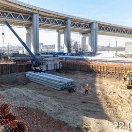 Ход строительства в ЖК GloraX Premium Черниговская за Январь — Март 2024 года, 2