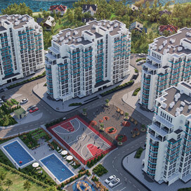 Купить 1-комнатную квартиру c 3D-туром в ЖК «Агой-Парк» в Краснодарском крае - изображение 1