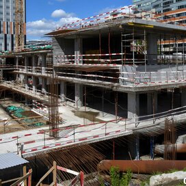 Ход строительства в ЖК «Нагатино Ай-Лэнд» за Апрель — Июнь 2025 года, 4