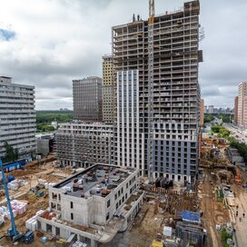 Ход строительства в ЖК «Страна.Озёрная» за Июль — Сентябрь 2025 года, 3