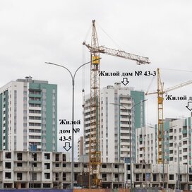 Ход строительства в жилом районе «Южный город» за Октябрь — Декабрь 2025 года, 5