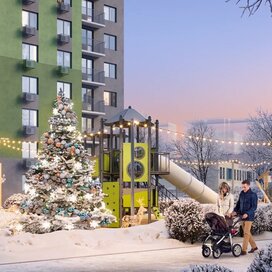 Купить 1-комнатную квартиру на первом этаже в ЖК «Ржевский парк» в Санкт-Петербурге и ЛО - изображение 1