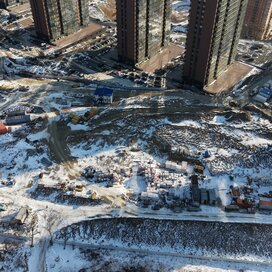 Ход строительства в Снежном парке за Октябрь — Декабрь 2025 года, 4