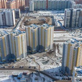 Ход строительства в микрорайоне «Нанжуль-Солнечный» за Январь — Март 2026 года, 6