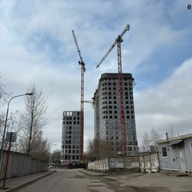 Ход строительства в МФК «Йес Горки» за Апрель — Июнь 2026 года, 2