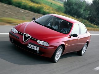 1999 Alfa Romeo 156 I, серебристый, 185000 рублей, вид 1