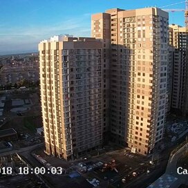 Ход строительства в микрорайоне «Центральный (ДУКС)» за Июль — Сентябрь 2018 года, 2