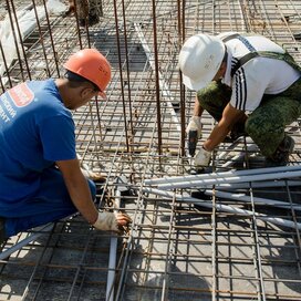 Ход строительства в ЖК «Дыхание» за Июль — Сентябрь 2018 года, 3