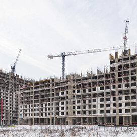 Ход строительства в ЖК «Филатов луг» за Январь — Март 2019 года, 1