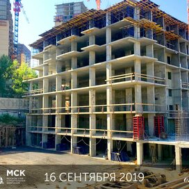 Ход строительства в ЖК «Сердце Ростова 2» за Июль — Сентябрь 2019 года, 4