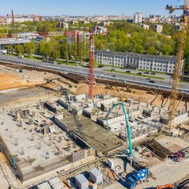 Ход строительства в ЖК «Панорама парк Сосновка» за Апрель — Июнь 2020 года, 6