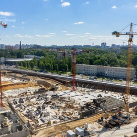 Ход строительства в ЖК «Панорама парк Сосновка» за Апрель — Июнь 2020 года, 4