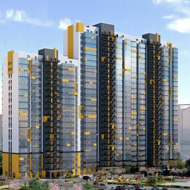 Купить квартиру - студию с парковкой в ЖК «Мичуринские аллеи» в Красноярске - изображение 1