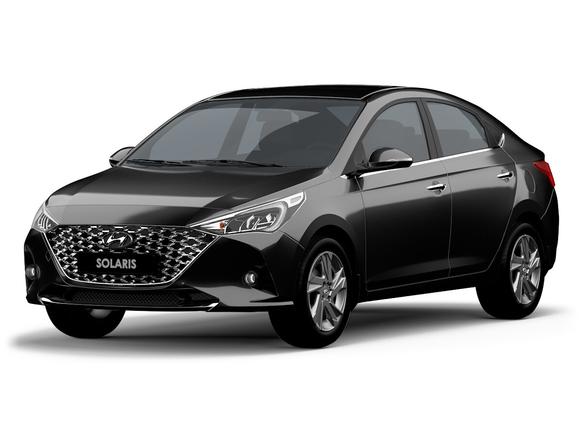 Купить новый Hyundai Solaris II Рестайлинг 1.6 AT (123 л.с.) бензин ...